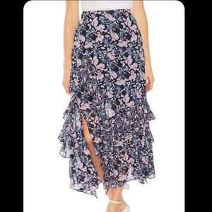 [NWT] Vince Camuto Ruffled Midi Skirt Plus16